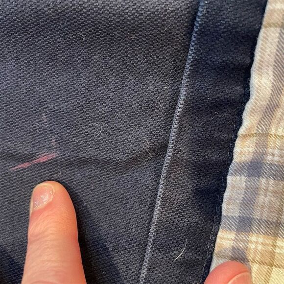 L.L. Bean Women's Cargo Pants Size 14 Blue Lined Casual Durable - Picture 7 of 11